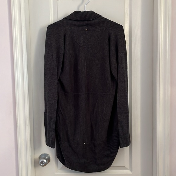 Triple five soul grey cocoon cardigan sweater - Picture 2 of 4